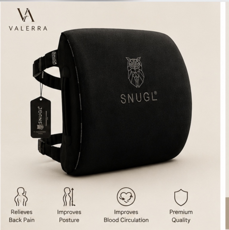 Valerra memory foam lumbar support cushion product view