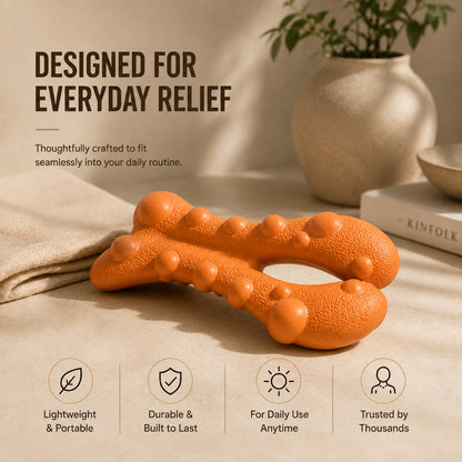 Valerra neck traction device shown in everyday use at home